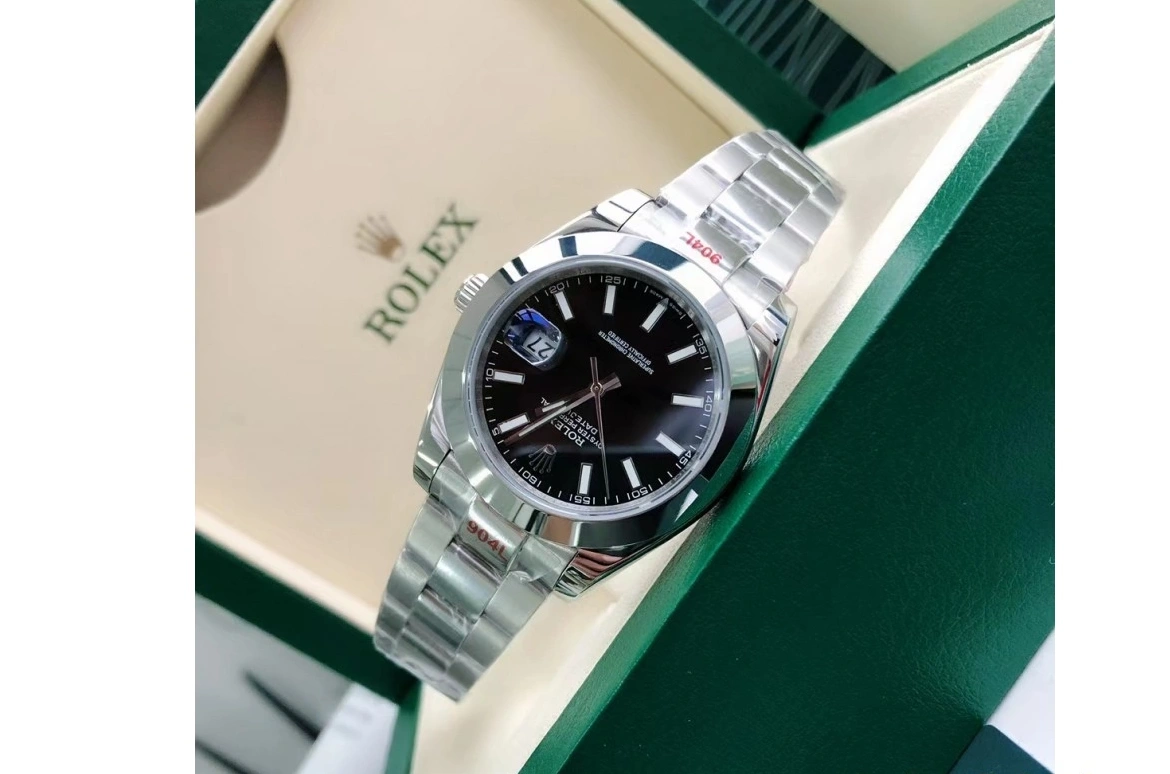 Datejust Oyster Black Stk GDF 41mm 126300 SS SS MY8215 0205